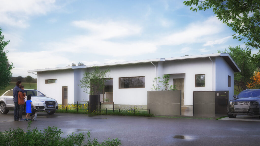 ~超気密・超断熱によりお家の中が避暑地~年中室温が安定した究極の住み心地の家。至高の全館空調搭載。