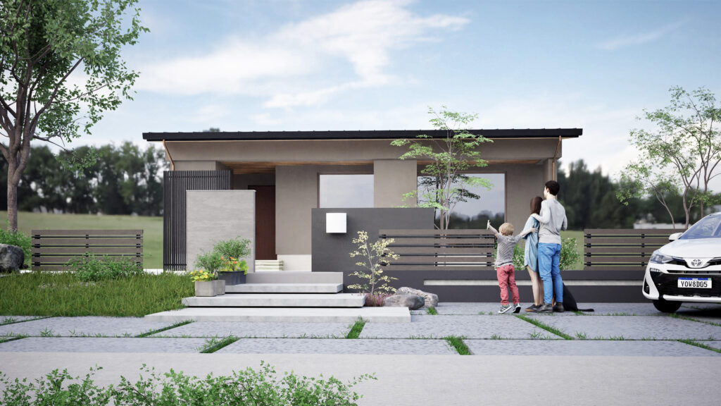 質の高い素材・デザイン、全館空調システム搭載のパッシブハウス