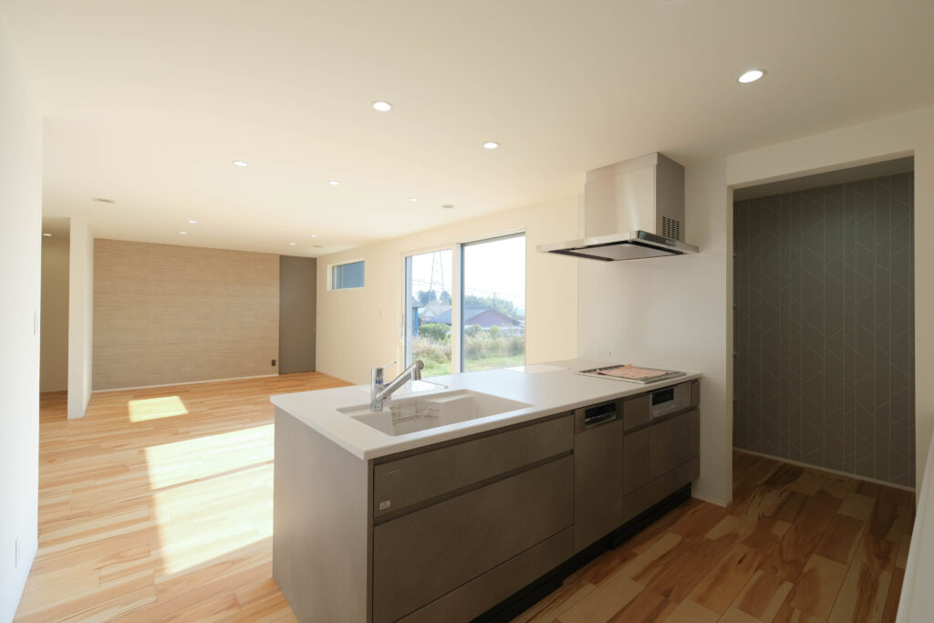 真冬でも暖かく快適に過ごせる平屋